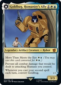Goldbug, Humanity's Ally, Universes Beyond: Transformers