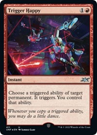 Trigger Happy (Galaxy Foil), Unfinity