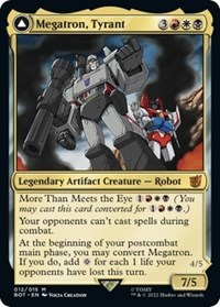 Megatron, Tyrant, Universes Beyond: Transformers