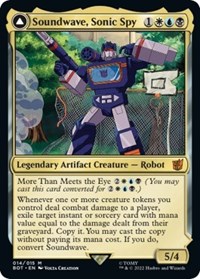 Soundwave, Sonic Spy, Universes Beyond: Transformers