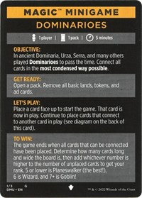 Magic Minigame: Dominarioes, Dominaria United