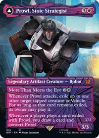 Prowl, Stoic Strategist (Shattered Glass), Universes Beyond: Transformers