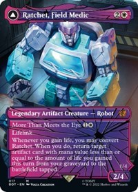 Ratchet, Field Medic (Shattered Glass), Universes Beyond: Transformers