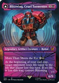Blitzwing, Cruel Tormentor (Shattered Glass), Universes Beyond: Transformers