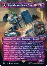 Soundwave, Sonic Spy (Shattered Glass), Universes Beyond: Transformers