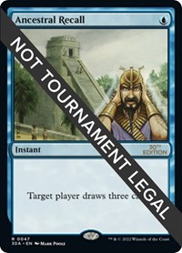 Ancestral Recall, 30th Anniversary Edition