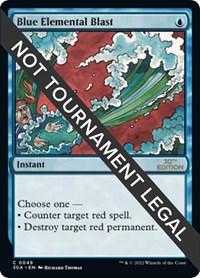 Blue Elemental Blast, 30th Anniversary Edition