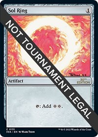 Sol Ring (131), 30th Anniversary Edition