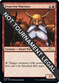 Dwarven Warriors, 30th Anniversary Edition