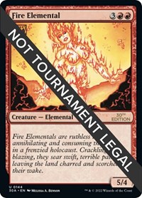 Fire Elemental, 30th Anniversary Edition