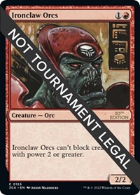 Ironclaw Orcs, 30th Anniversary Edition