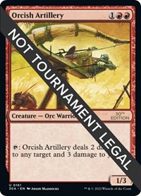 Orcish Artillery, 30th Anniversary Edition