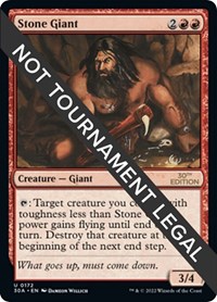 Stone Giant, 30th Anniversary Edition