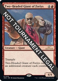 Two-Headed Giant of Foriys, 30th Anniversary Edition