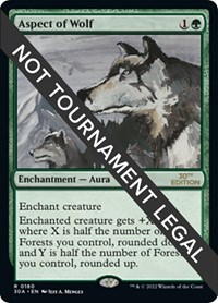 Aspect of Wolf, 30th Anniversary Edition