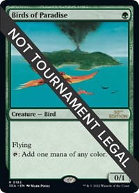 Birds of Paradise, 30th Anniversary Edition