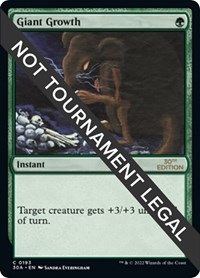 Giant Growth, 30th Anniversary Edition