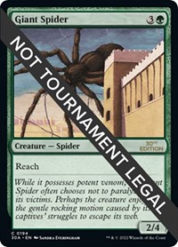 Giant Spider, 30th Anniversary Edition