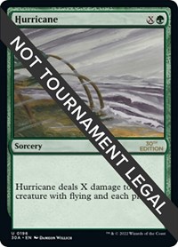 Hurricane, 30th Anniversary Edition
