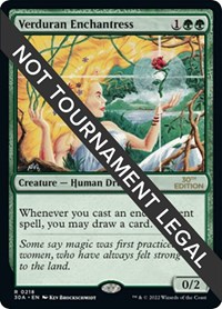 Verduran Enchantress, 30th Anniversary Edition