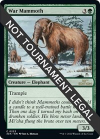 War Mammoth, 30th Anniversary Edition
