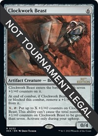 Clockwork Beast, 30th Anniversary Edition