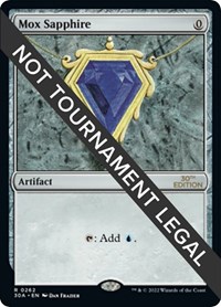 Mox Sapphire, 30th Anniversary Edition