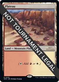 Plateau, 30th Anniversary Edition