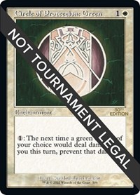 Circle of Protection: Green (Retro Frame), 30th Anniversary Edition
