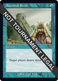 Ancestral Recall (Retro Frame), 30th Anniversary Edition