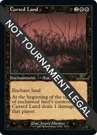 Cursed Land (Retro Frame), 30th Anniversary Edition