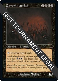 Demonic Hordes (Retro Frame), 30th Anniversary Edition