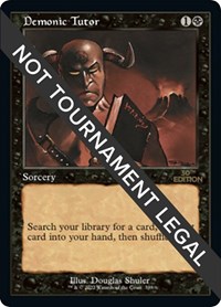 Demonic Tutor (Retro Frame), 30th Anniversary Edition