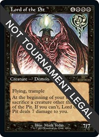 Lord of the Pit (Retro Frame), 30th Anniversary Edition