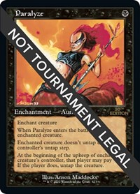 Paralyze (Retro Frame), 30th Anniversary Edition