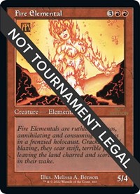 Fire Elemental (Retro Frame), 30th Anniversary Edition