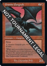 Granite Gargoyle (Retro Frame), 30th Anniversary Edition
