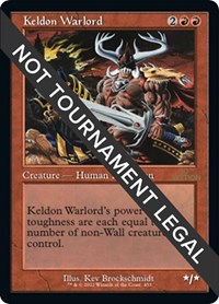 Keldon Warlord (Retro Frame), 30th Anniversary Edition