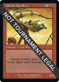 Orcish Artillery (Retro Frame), 30th Anniversary Edition