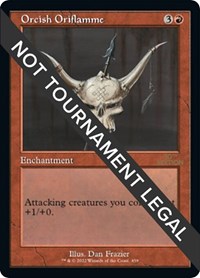 Orcish Oriflamme (Retro Frame), 30th Anniversary Edition