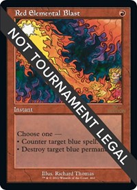 Red Elemental Blast (Retro Frame), 30th Anniversary Edition