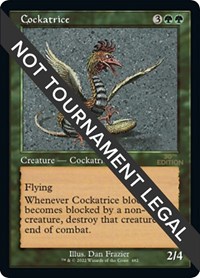Cockatrice (Retro Frame), 30th Anniversary Edition