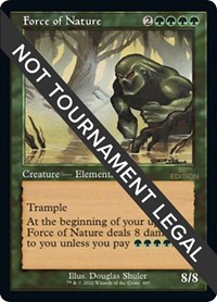 Force of Nature (Retro Frame), 30th Anniversary Edition