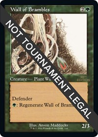 Wall of Brambles (Retro Frame), 30th Anniversary Edition
