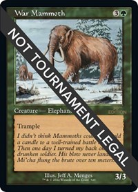 War Mammoth (Retro Frame), 30th Anniversary Edition
