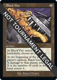 Black Vise (Retro Frame), 30th Anniversary Edition