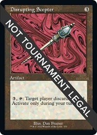 Disrupting Scepter (Retro Frame), 30th Anniversary Edition