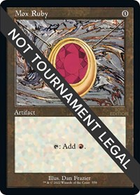 Mox Ruby (Retro Frame), 30th Anniversary Edition
