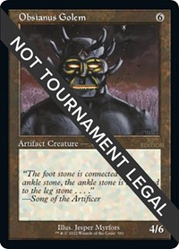 Obsianus Golem (Retro Frame), 30th Anniversary Edition