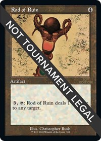 Rod of Ruin (Retro Frame), 30th Anniversary Edition